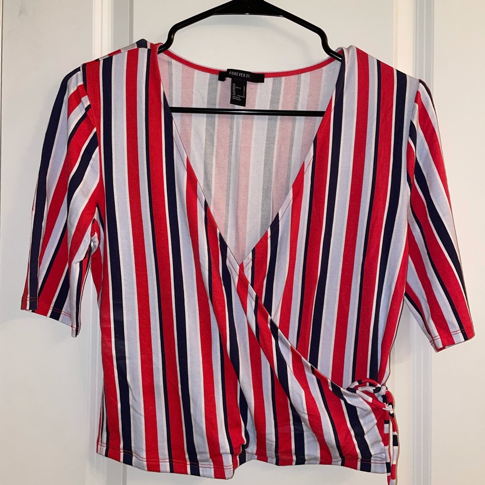 Forever 21 Striped Top
